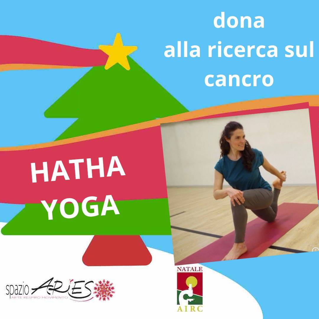 Sabato 17 dicembre ore 10 lezione di Hatha Yoga con Jessica 